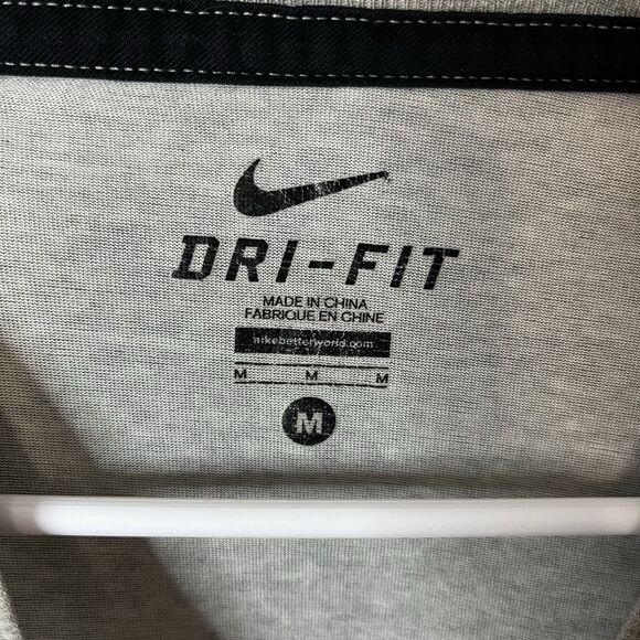 Rare Vintage Nike Dri-Fit LeBron Lion Gray Lightweight T-Shirt Men’s Size M - Picture 5 of 6